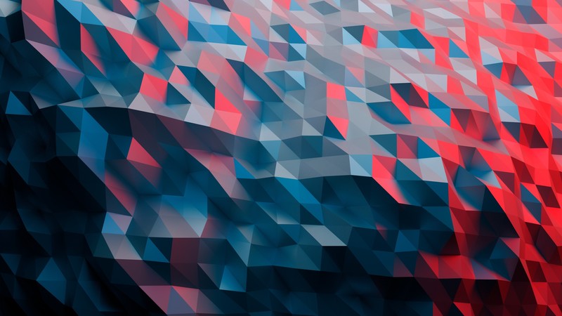 low poly, abstract, artist, artwork, digital art, hd, 4k