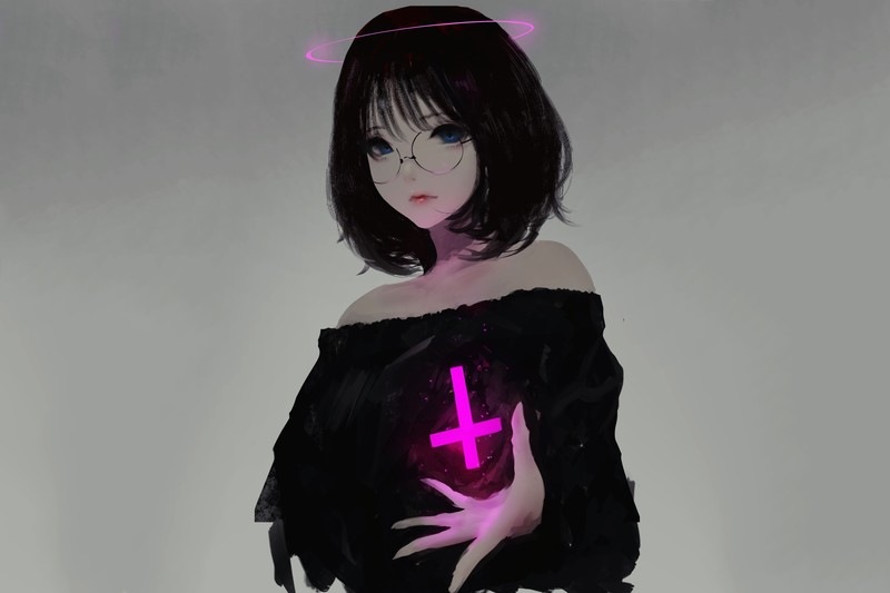 anime girl, anime, hd, artstation, artwork, digital art