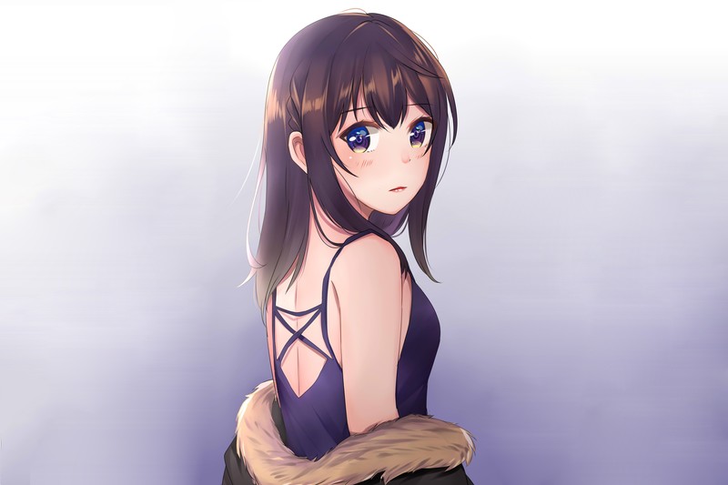 anime girl, anime, artist, artwork, digital art, hd, 4k, 5k