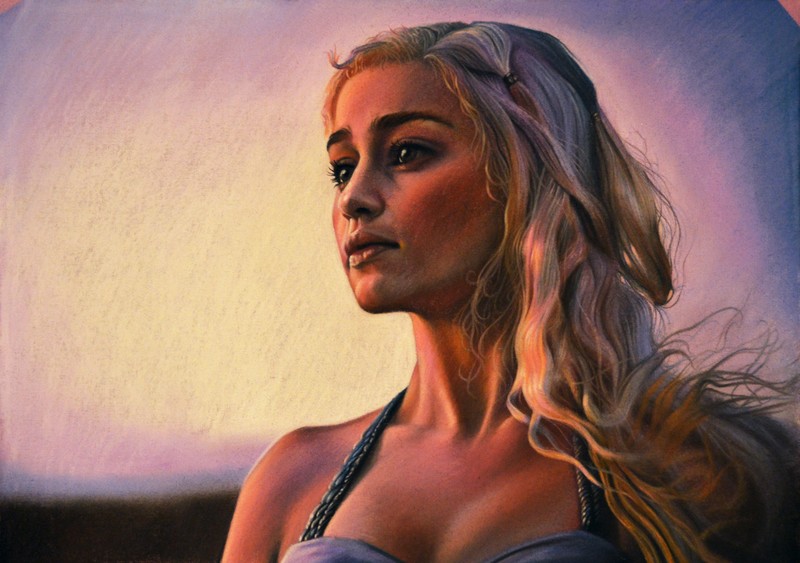 game of thrones, tv shows, hd, daenerys targaryen, 4k, 5k, artist, artwork, deviantart