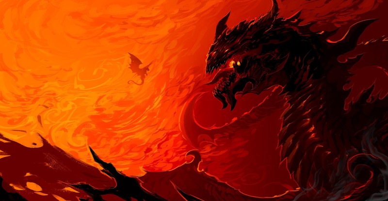 dragon, artwork, artist, digital art, hd, 4k, 5k