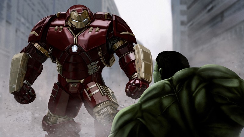 iron man, hulkbuster, hd, 4k, hulk, superheroes, movies, artwork, artist, digital art, deviantart