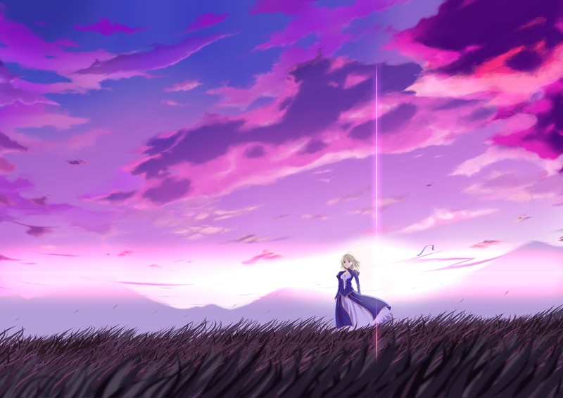 fate stay night, anime girl, anime, hd, 4k, artist, artwork, digital art