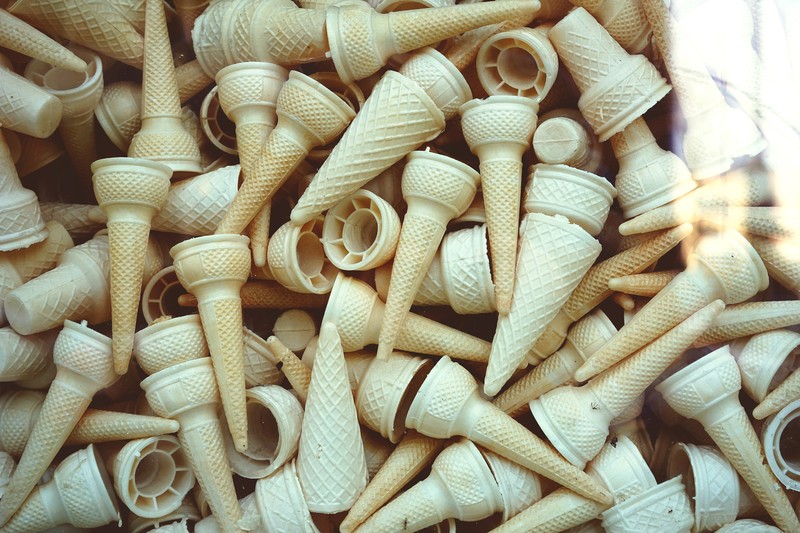 ice cream, cone, hd, 4k, 5k