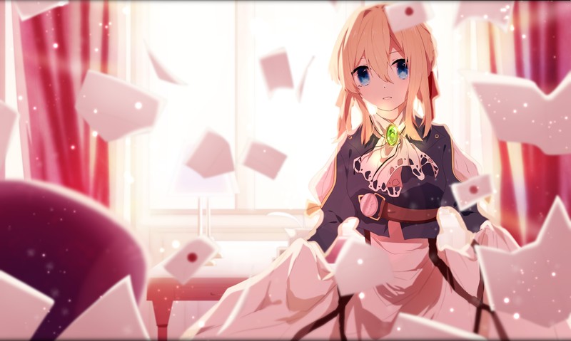 anime girl, anime, artist, artwork, digital art, hd, 4k
