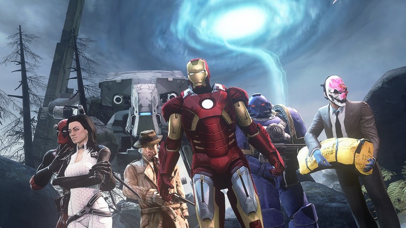 deadpool, iron man, hd, artist, artwork, deviantart