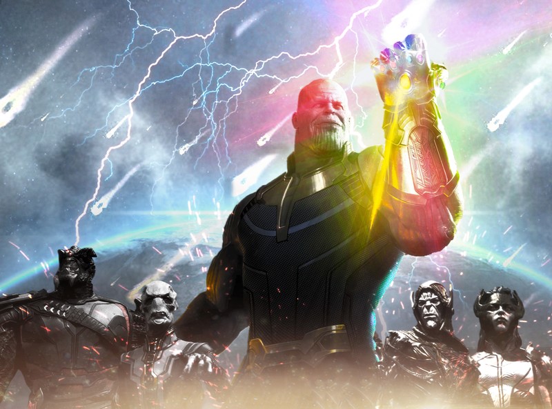 thanos, avengers infinity war, 2018 movies, movies, hd, 4k, 5k, artwork