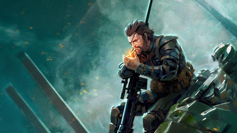 metal gear, games, hd, 4k, artwork, artist, warrior, digital art
