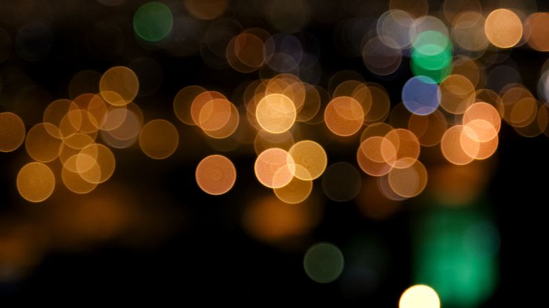 glare, circles, bokeh, abstraction, lights, 4k