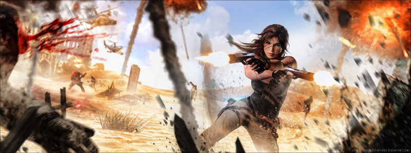 lara croft, tomb raider, games, 4k, fantasy girls, hd, artist, artwork, digital art, deviantart