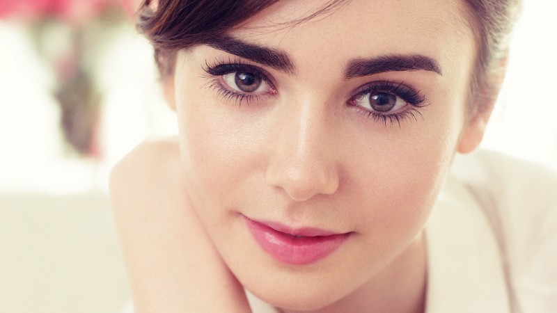 lily collins, celebrities, girls, hd, 4k, closeup