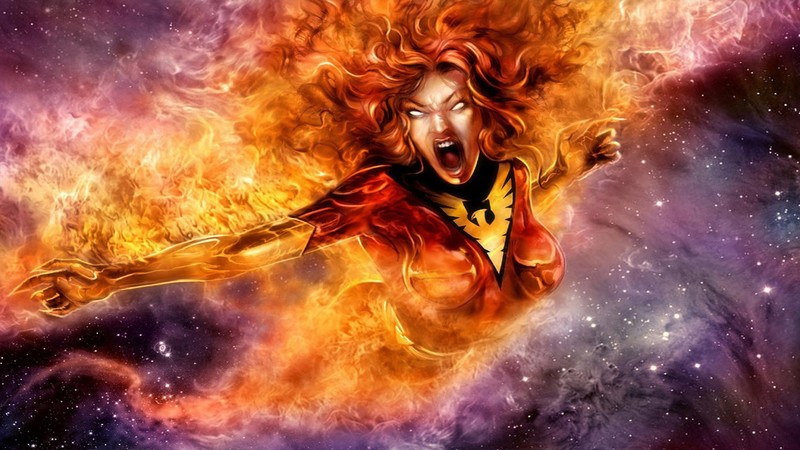 phoenix, comic, jean grey, superheroes, artist, artwork, digital art, hd, 4k