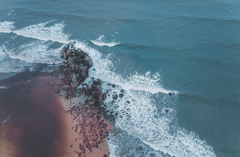 beach, sea, seashore, nature, hd, 4k, waves, wave, ocean