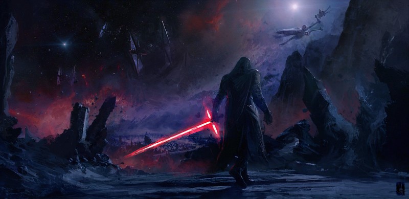 kylo ren, star wars, artist, artwork, digital art, hd, 4k, deviantart