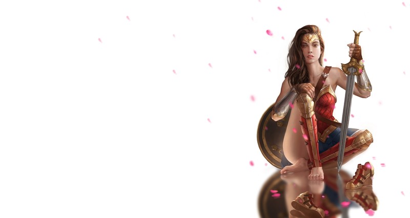 wonder woman, hd, 4k, artwork, digital art, art, superheroes