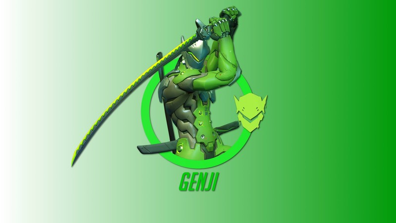 genji overwatch, overwatch, games, artwork, hd, 4k