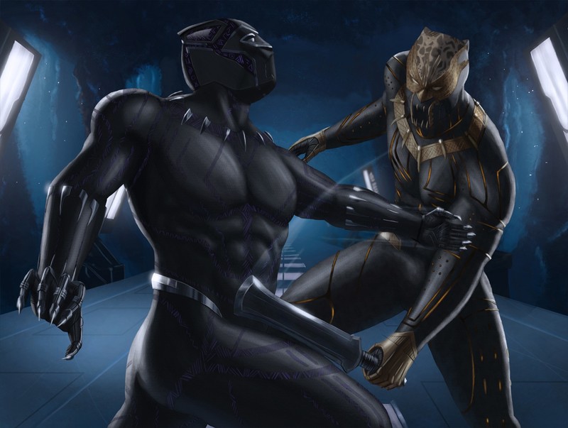 black panther, 2018 movies, movies, hd, artist, artwork, deviantart