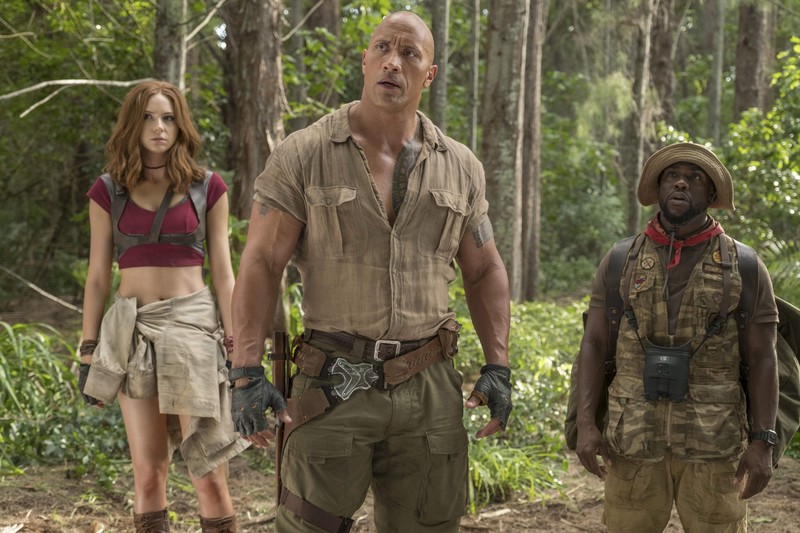 jumanji welcome to the jungle, 2017 movies, movies, hd, 4k, 5k, dwayne Johnson, karen gillan, kevin hart