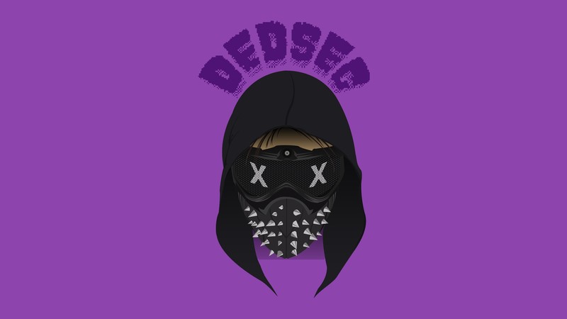 watch dogs 2, games, artwork, hd, artist, digital art, artstation, minimalism