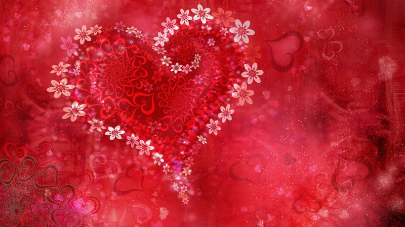valentine day, celebrations, heart, love, hd, 4k, background