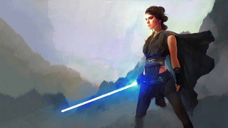 rey, star wars the last jedi, 2017 movies, movies, hd, star wars, 4k, artist, artwork, digital art
