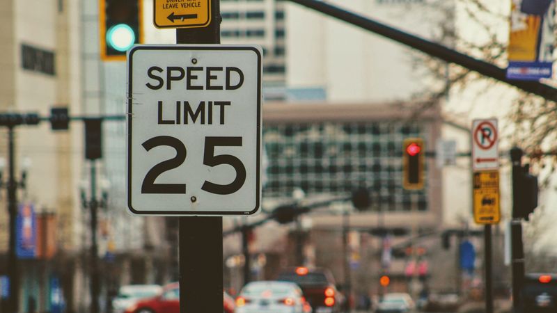 sign, inscription, limit, speed, 4k