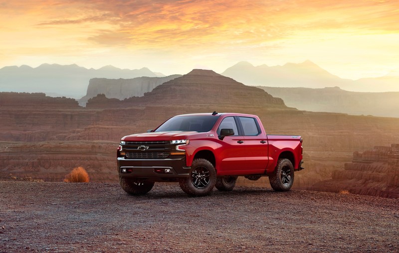 chevrolet silverado, chevrolet, 2019 cars, 4k, hd