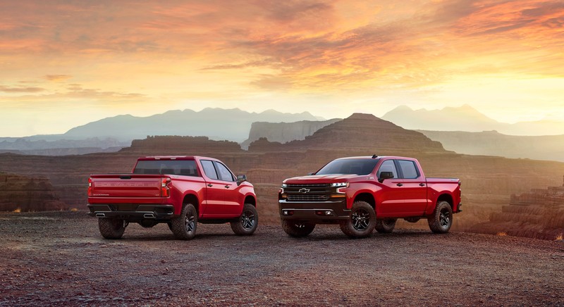 chevrolet silverado, chevrolet, 2019 cars, 4k, hd