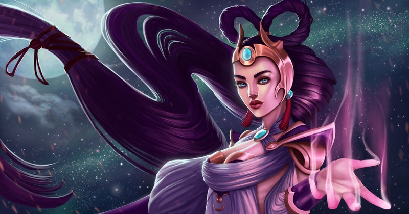 diana league of legends, league of legends, games, fantasy girls, hd