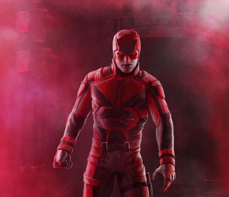 the defenders, tv shows, hd, artwork, deviantart, artist, daredevil