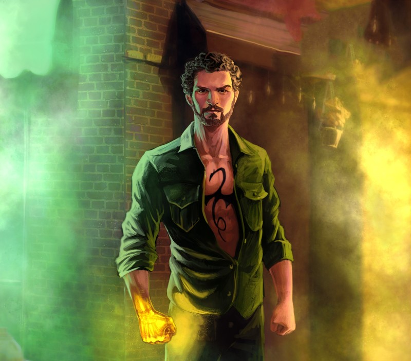 the defenders, tv shows, hd, artwork, deviantart, artist, iron fist