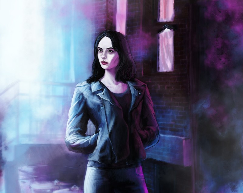 the defenders, tv shows, hd, artwork, deviantart, artist, jessica jones