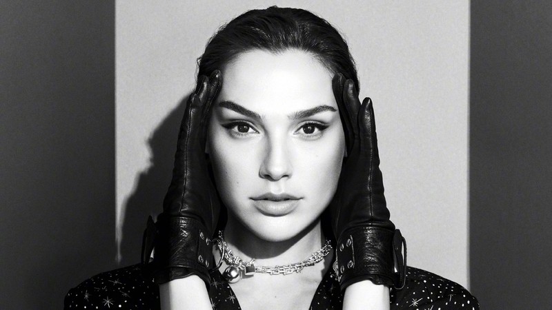 gal gadot, celebrities, girls, hd, 4k, black and white, monochrome