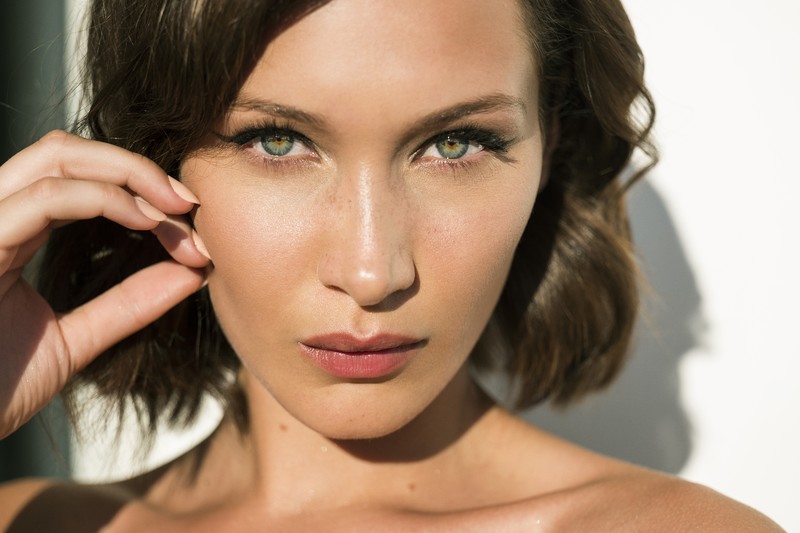 bella hadid, face, closeup, celebrities, girls, model, hd, 4k, 5k