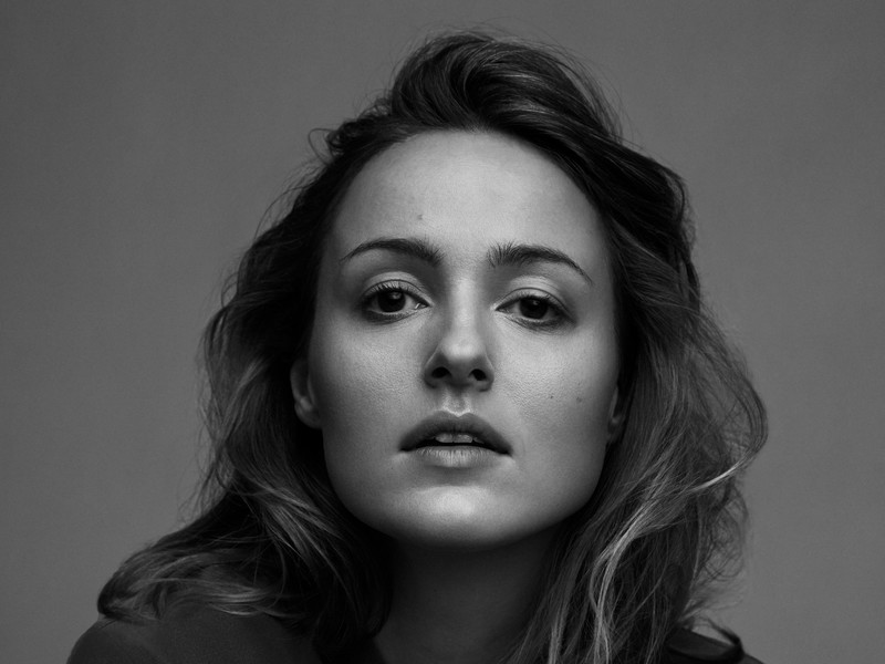 renate hansen reinsveen, celebrities, girls, hd, closeup, monochrome, black and white