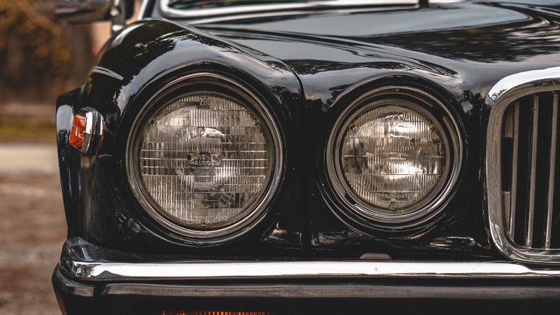 car, black, old, vintage, front view, 4k