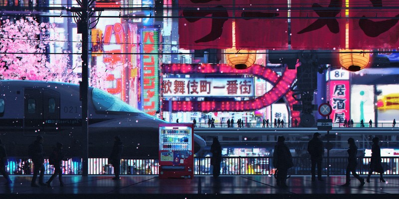 cyberpunk, city, street, 4k, 5k, hd, deviantart