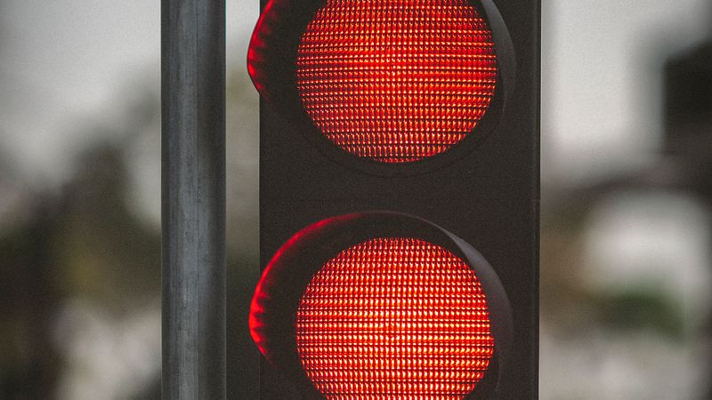 traffic light, red, light, signal, 4k