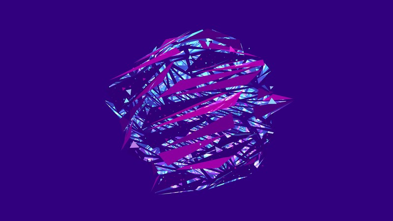 justin maller, abstract, artist, artwork, digital art, hd, facets