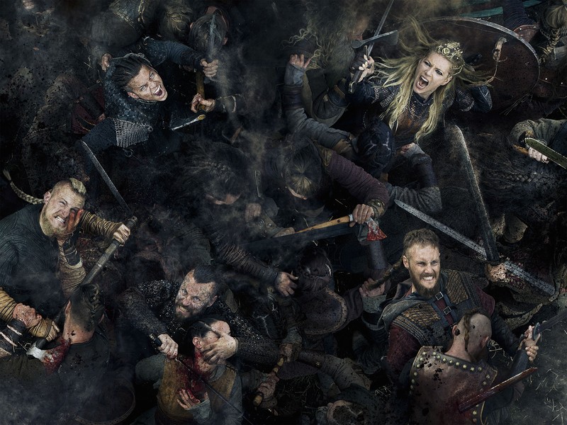 vikings, tv shows, hd, 4k