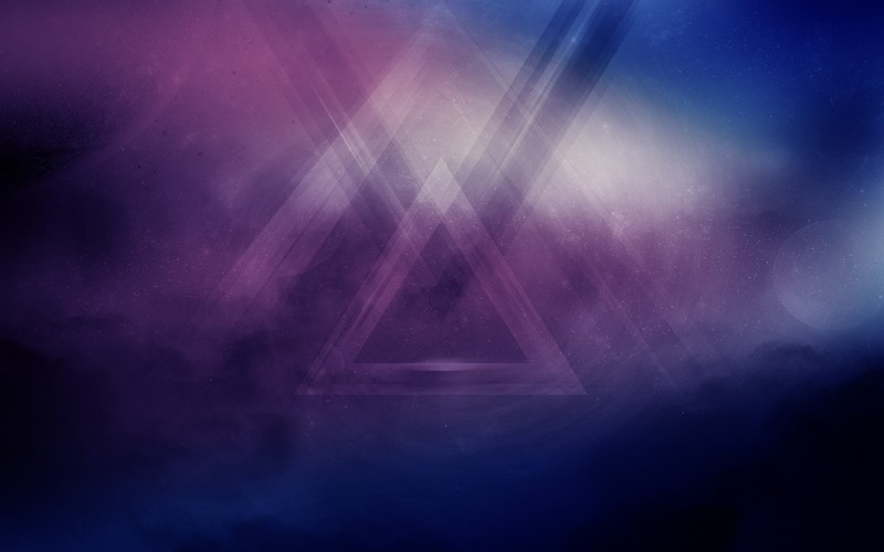 abstract, triangle, hd, artist, digital art