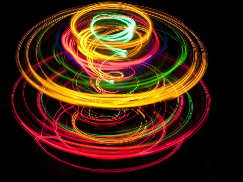 artist, abstract, hd, circle, rings