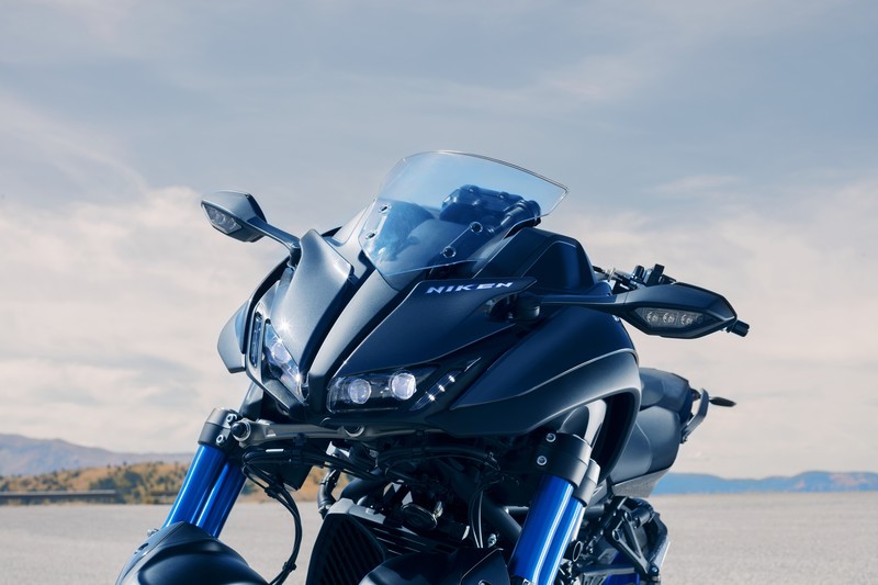 yamaha niken, yamaha, 2018 bikes, hd, 4k