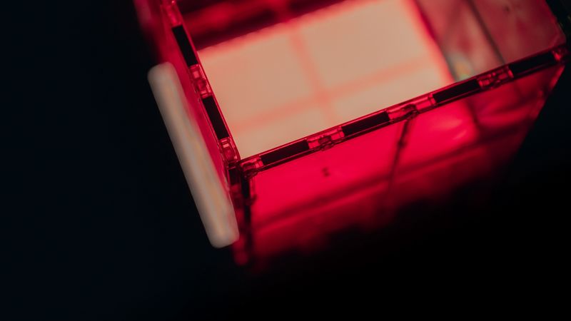 container, plastic, red, 4k