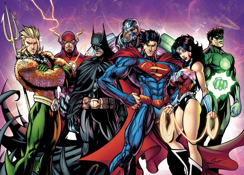 justice league, superheroes, artwork, digital art, artist, deviantart, hd, 4k, 5k, aquaman, flash, batman, cyborg, superman, wonder woman, green lantern