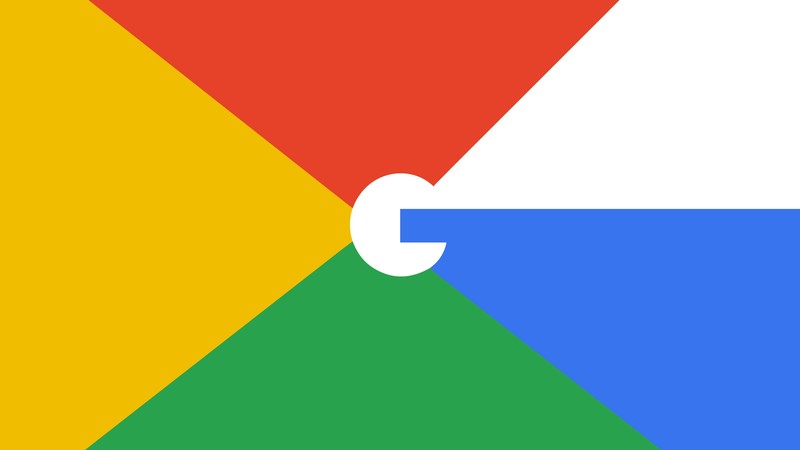 google, minimalism, 4k, logo, hd