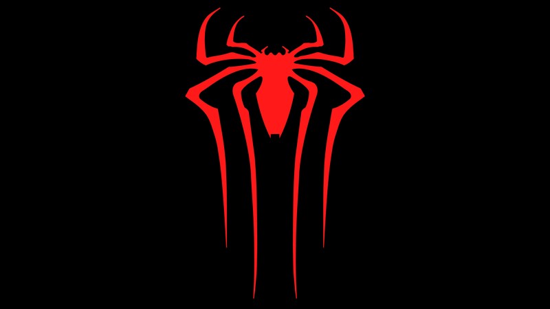 spiderman, superheroes, logo, 4k, 5k, 8k, hd, dark