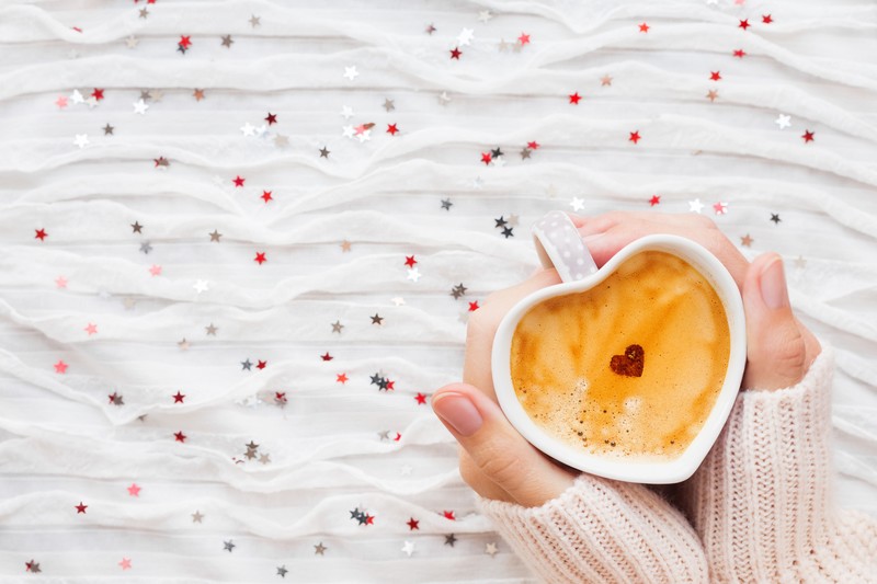 coffee, cup, love, heart, hd, 4k, 5k