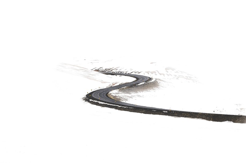 road, minimalism, artist, digital art, hd, 4k, 5k