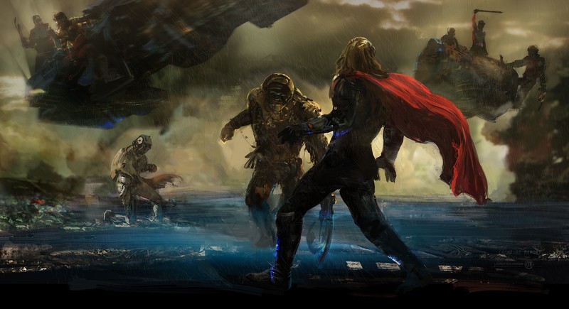 thor ragnarok, movies, 2017 movies, thor, artstation, artist, concept art